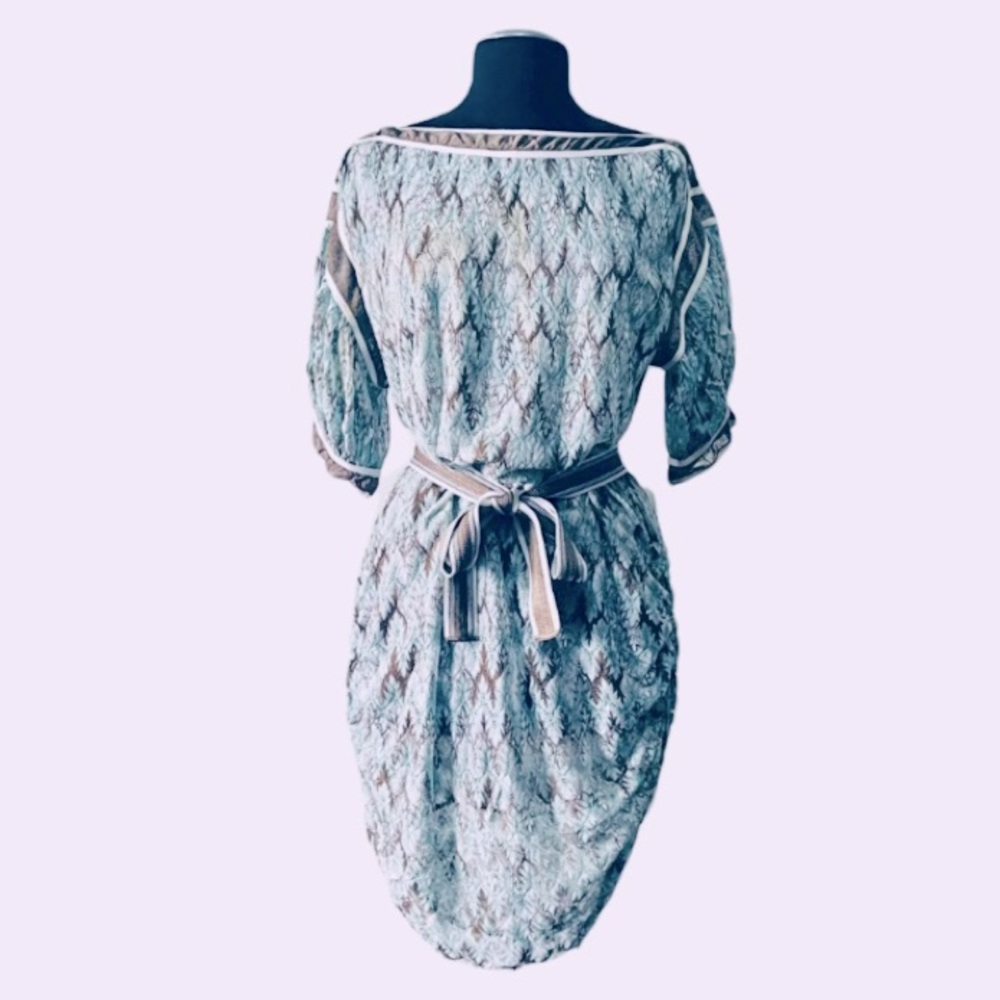 “MISSONI” Silk Knitted Dress